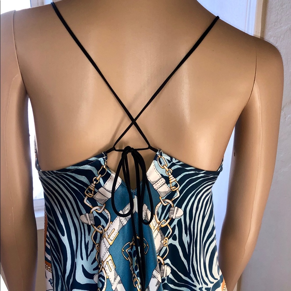 “SINGLE” Open Back Summer Top SP